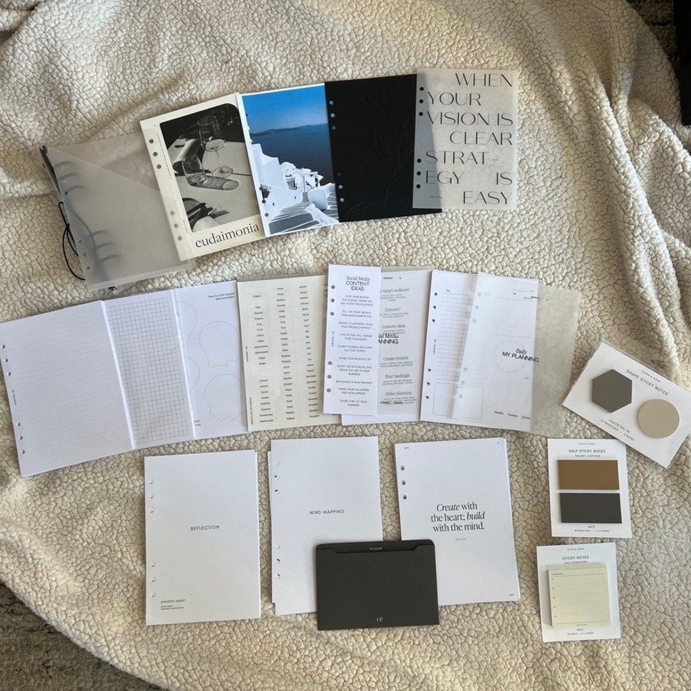 Cloth & Paper My_roadmap A5 planner bundle
